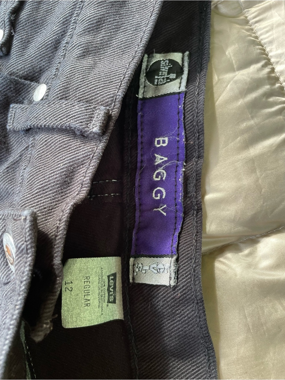 Levi’s Silvertab Baggy 90’s Jeans Vintage Oversized Streetwear Skate Grunge USA - Picture 2 of 4